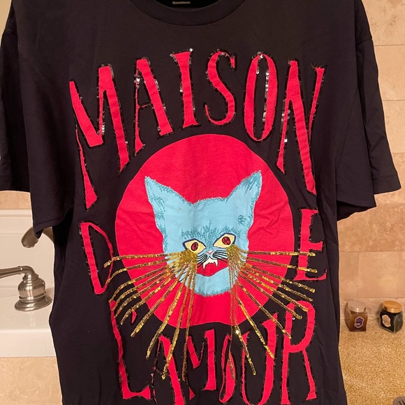 imperfective】Vintage Satin Shirt